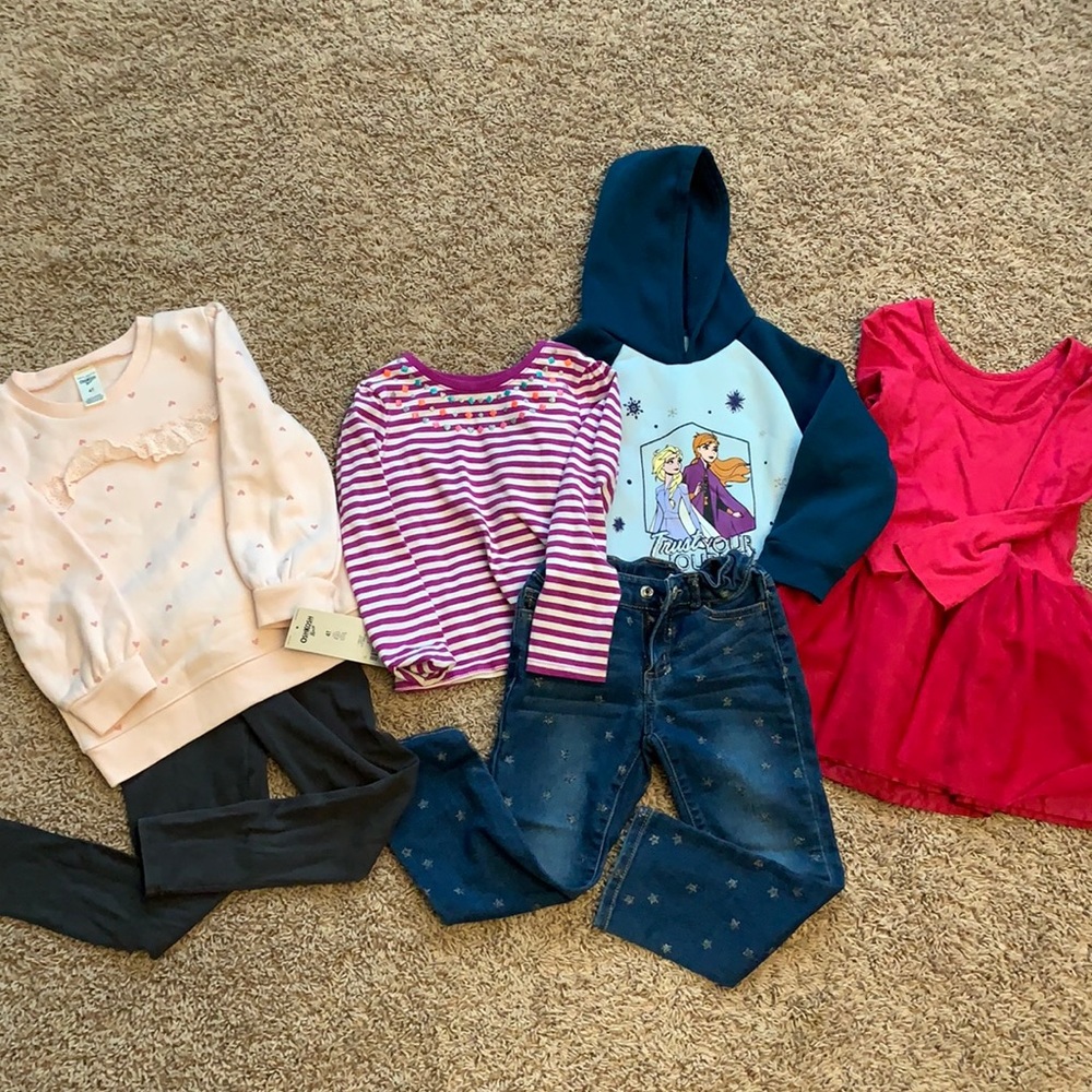 Girls 4T Long Sleeve Bundle